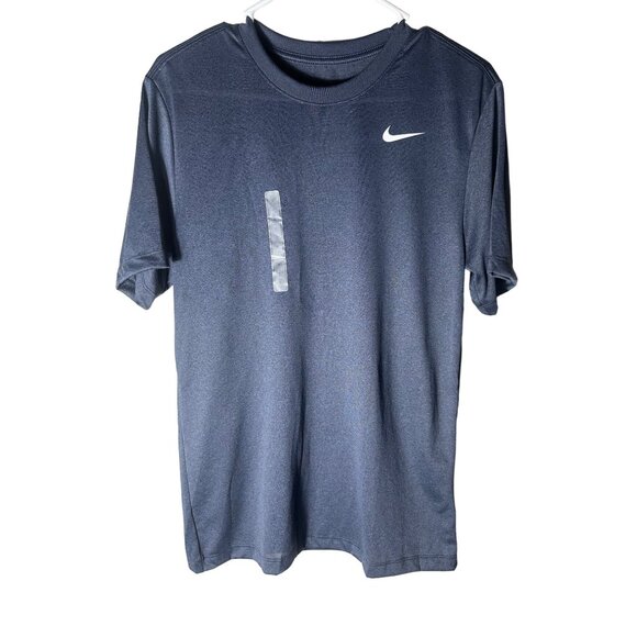 Nike Men's Navy Blue Dri-FIT Legend Veneer T-Shirt - Picture 1 of 5